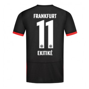 Eintracht Frankfurt Hugo Ekitike #11 Venkovní Dres 2024-25 Krátký Rukáv